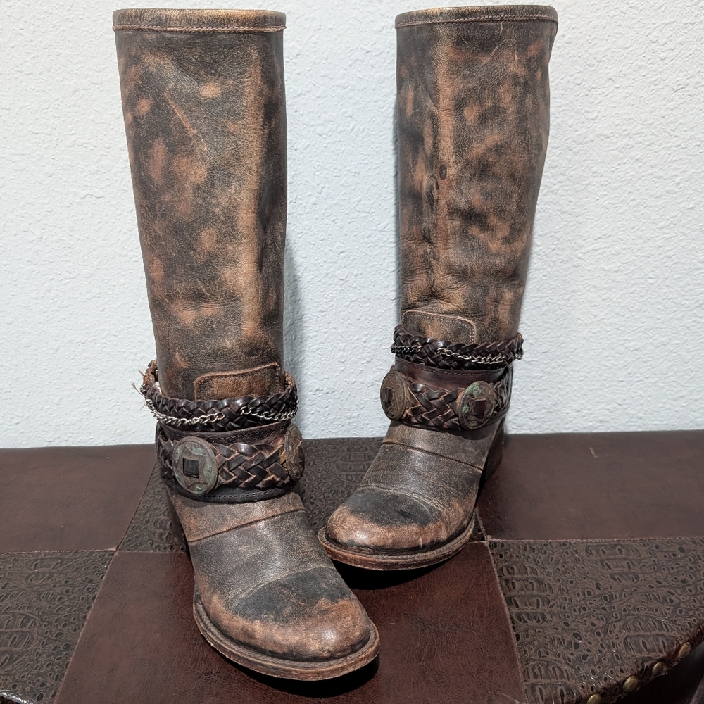 FreeBird BRECK Western Style Boots size 7 - Picture 13 of 13